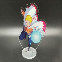 Naruto Cosplay Cartoon Character Acrylic Figure Anime Plate Standing