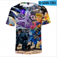 2019新款Super Smash Bros日本热门明星大乱斗短袖T恤厂家直销