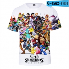 2019新款Super Smash Bros日本热门明星大乱斗短袖T恤厂家直销
