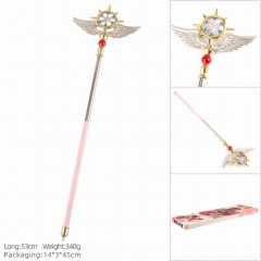 Card Captor Sakura Cartoon Cosplay For Kids Gift Anime Magic Wand Weapon