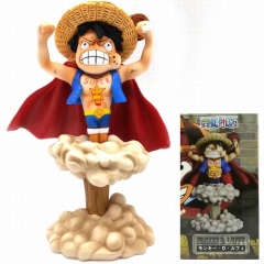 海贼王 超人路飞 盒装手办摆件模型 15CM 0.17KG 彩盒规格：12X9X18CM 每箱100个