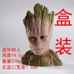 Guardians of the Galaxy Groot  Anime Collection Toy Anime PVC Figure Flowerpot