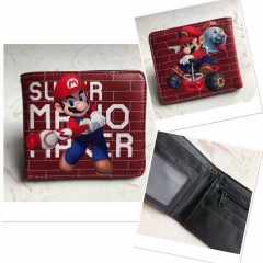 Super Mario Bro Anime PU Leather Wallet