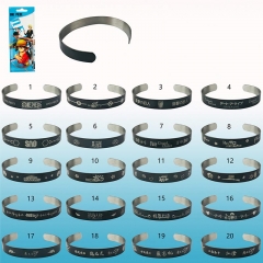 20 Style Anime Bracelet Bangles