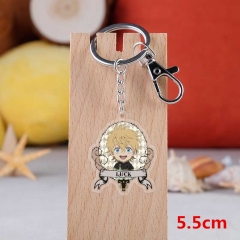 Black Clover Anime Acrylic Keychain