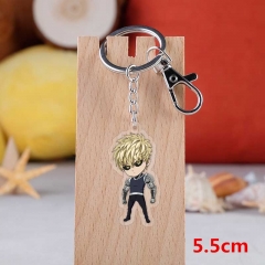 One Punch Man Anime Acrylic Keychain