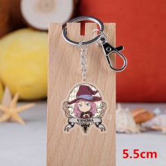 Black Clover Anime Acrylic Keychain