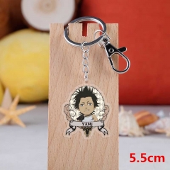 Black Clover Anime Acrylic Keychain