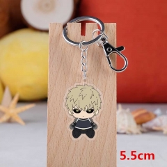 One Punch Man Anime Acrylic Keychain