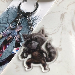 银河护卫队 自杀小队 亚克力钥匙扣 透明挂件