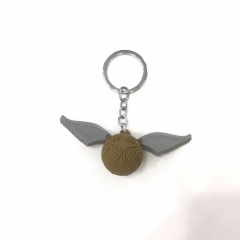 Harry Potter Movie Cosplay Cheapest Soft Plastic Anime Keychain