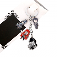 Kuroshitsuji / Black Butler Cosplay Decorative Alloy Anime Keychain