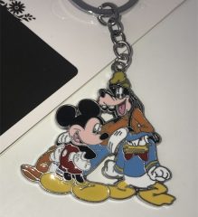Disney Mickey Mouse Cartoon Cute Cosplay Decorative Keyring Alloy Anime Keychain