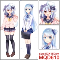 巧克力与香子兰MQD610 双面缎纹布面料等身抱枕50X150CM