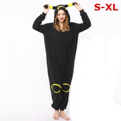 Pokemon Cartoon Umbreon Polyester Cosplay For Winter Indoor Anime Pajamas