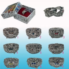 9 Style One Piece Anime Alloy Ring