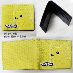 Pokemon Pikachu Silica Cartoon Gel Purse Cute Wallet