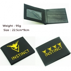 Pokemon Team Instinct Silica Cartoon Gel Purse Cute Wallet