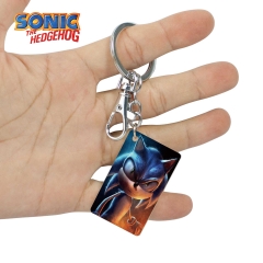 Sonic Anime Acrylic Keychain