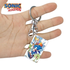 Sonic Anime Acrylic Keychain