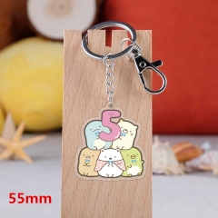 Sumikkogurashi Amine Acrylic Keychain