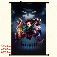 Demon Slayer: Kimetsu no Yaiba Cartoon Wallscrolls Waterproof Anime Wallscrolls