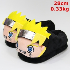 全包火影忍者毛绒拖鞋 全包款 28cm