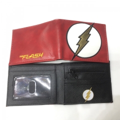 The Flash Movie Colorful PU Leater Wallet and Purse