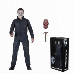 NECA 正版 万圣节 月光光心慌慌 麦克尔·麦尔斯 可动盒装手办摆件模型