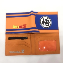 Dragon Ball Z Cartoon Colorful PU Leater Wallet and Purse