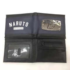Naruto Anime Cartoon Colorful PU Leater Wallet and Purse