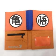 Dragon Ball Z Anime Cartoon Colorful PU Leater Wallet and Purse