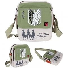 Attack on Titan/Shingeki No Kyojin Cartoon Cosplay Fashion Unisex Anime Single Shoulder Crossbody Bag