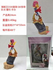海贼王 COS复联GK惊奇队长 蕾玖 盒装手办摆件模型 24CM 0.45KG 21X14X33CM 一箱48个