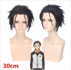主圣达 从零开始的异世界生活 男主角 菜月昴 黑灰色反翘cos