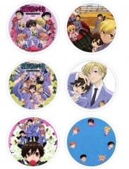 樱兰高校 6个装75mm亮膜徽章