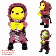 Deadpool Cos Pokemon Pikachu Anime Action Figure Model Toy 10.5cm
