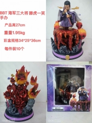 海贼王GK BBT 海军大将藤虎一笑 手办模型 现货 产品高27cm 重量1.95kg 彩盒规格34X25X36cm 每件装10个