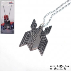 Marvel's The Avengers Spider Man Anime Cartoon Alloy Necklace