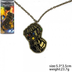 Marvel's The Avengers Thanos Anime Cartoon Alloy Necklace