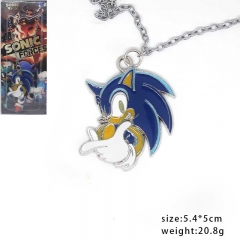 Sonic Anime Cartoon Alloy Necklace
