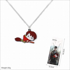 Harry Potter Pattern Cartoon Cosplay Anime Alloy Necklace
