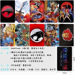 10个一套）虎威战士 霹雳猫 10个装磨砂卡贴
