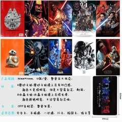 10个一套）星球大战-1 10个装磨砂卡贴