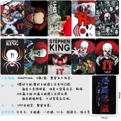 10个一套）小丑回魂 10个装磨砂卡贴