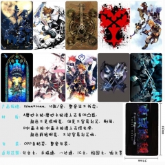 10个一套）王国之心-2 10个装磨砂卡贴