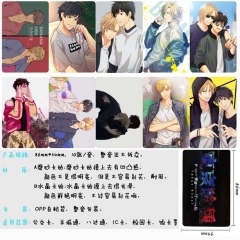10个一套）香蕉鱼 10个装磨砂卡贴