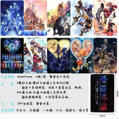 10个一套）王国之心-1 10个装磨砂卡贴