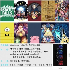 10个一套）怪诞小镇 10个装磨砂卡贴