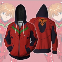 2019外贸新款 新世纪福音战士 3D动漫印花 cosplay 动漫周边